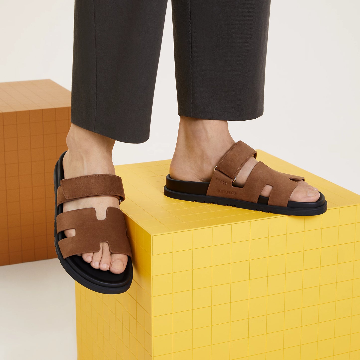 Brown FAYAT sandals