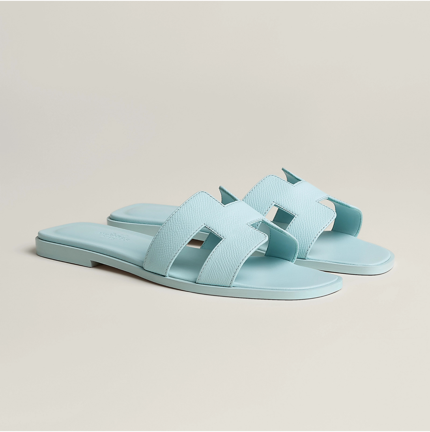 Alma Sandal in Mist Blue