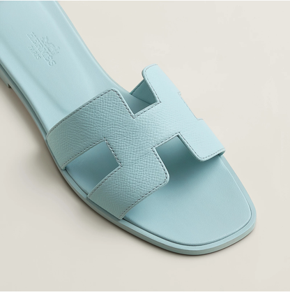 Alma Sandal in Mist Blue
