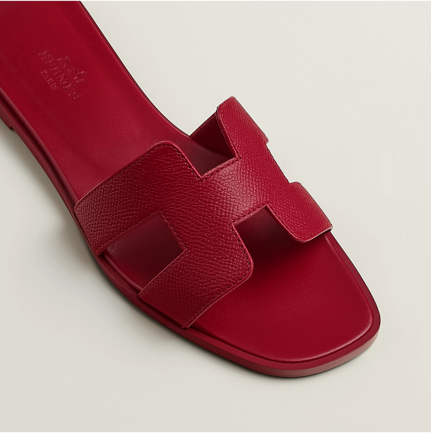Alma red sandal