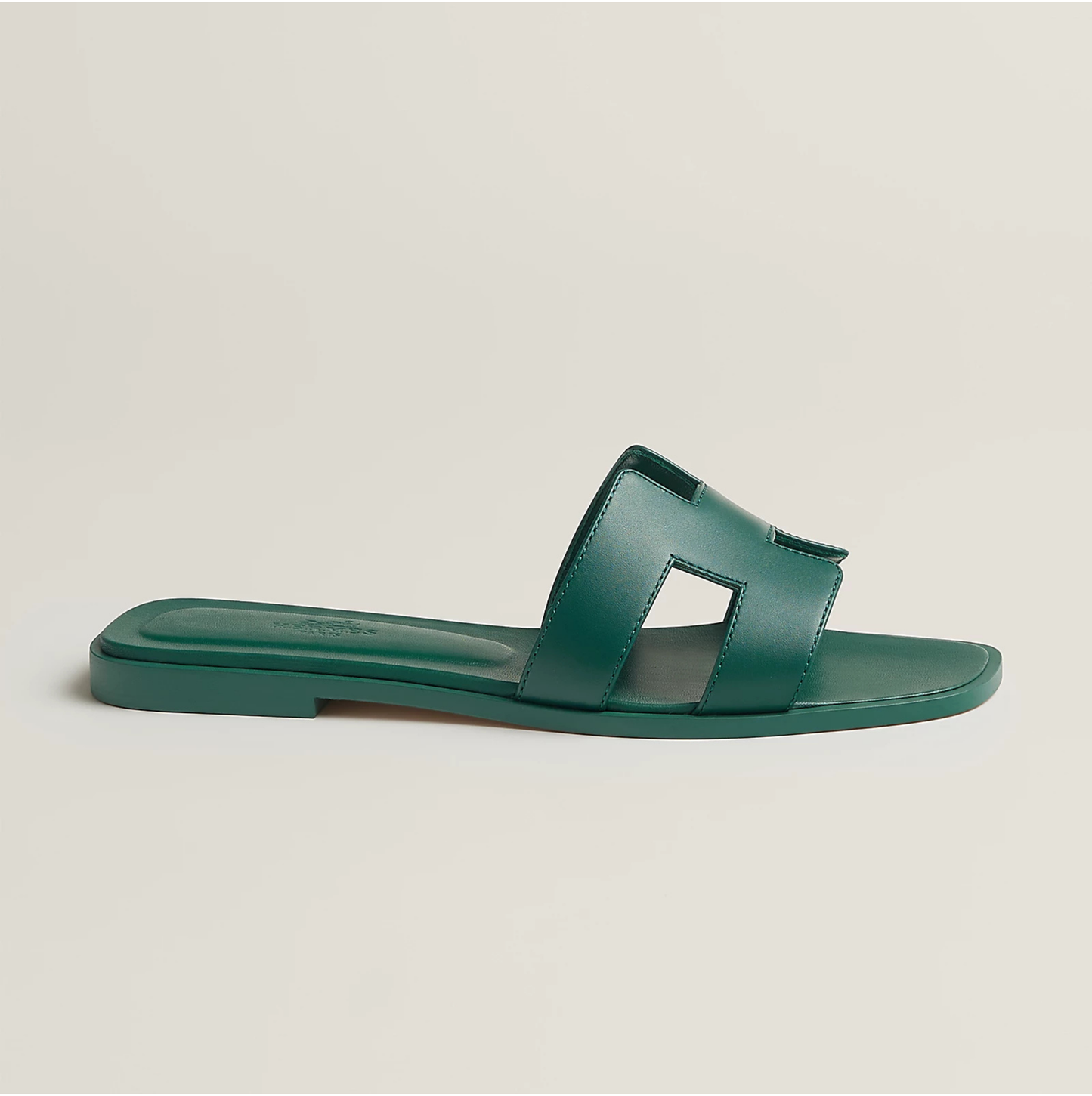 Alma green sandal