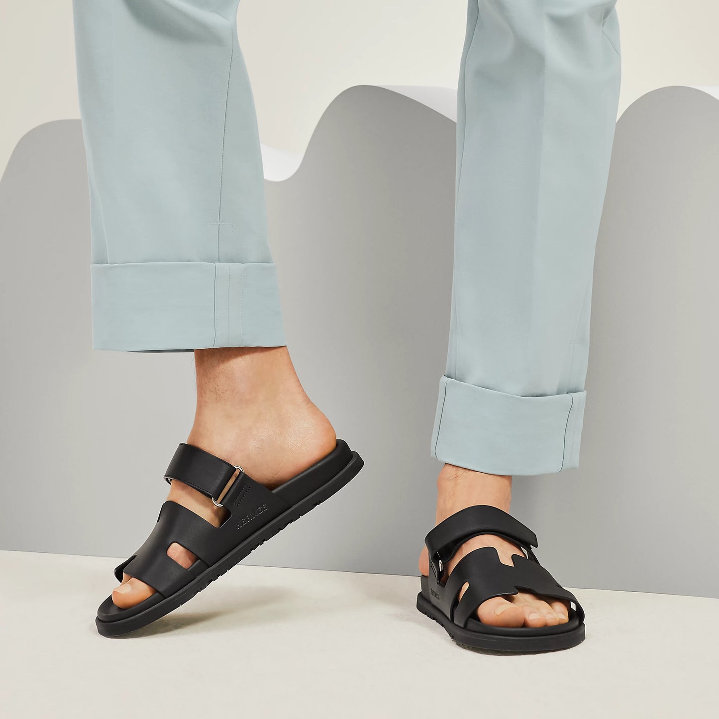 Black sandals FAYAT