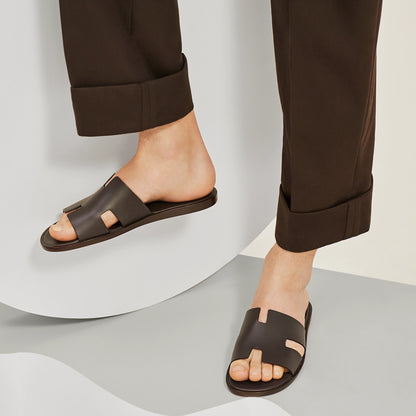 Dark brown ZAYA sandals